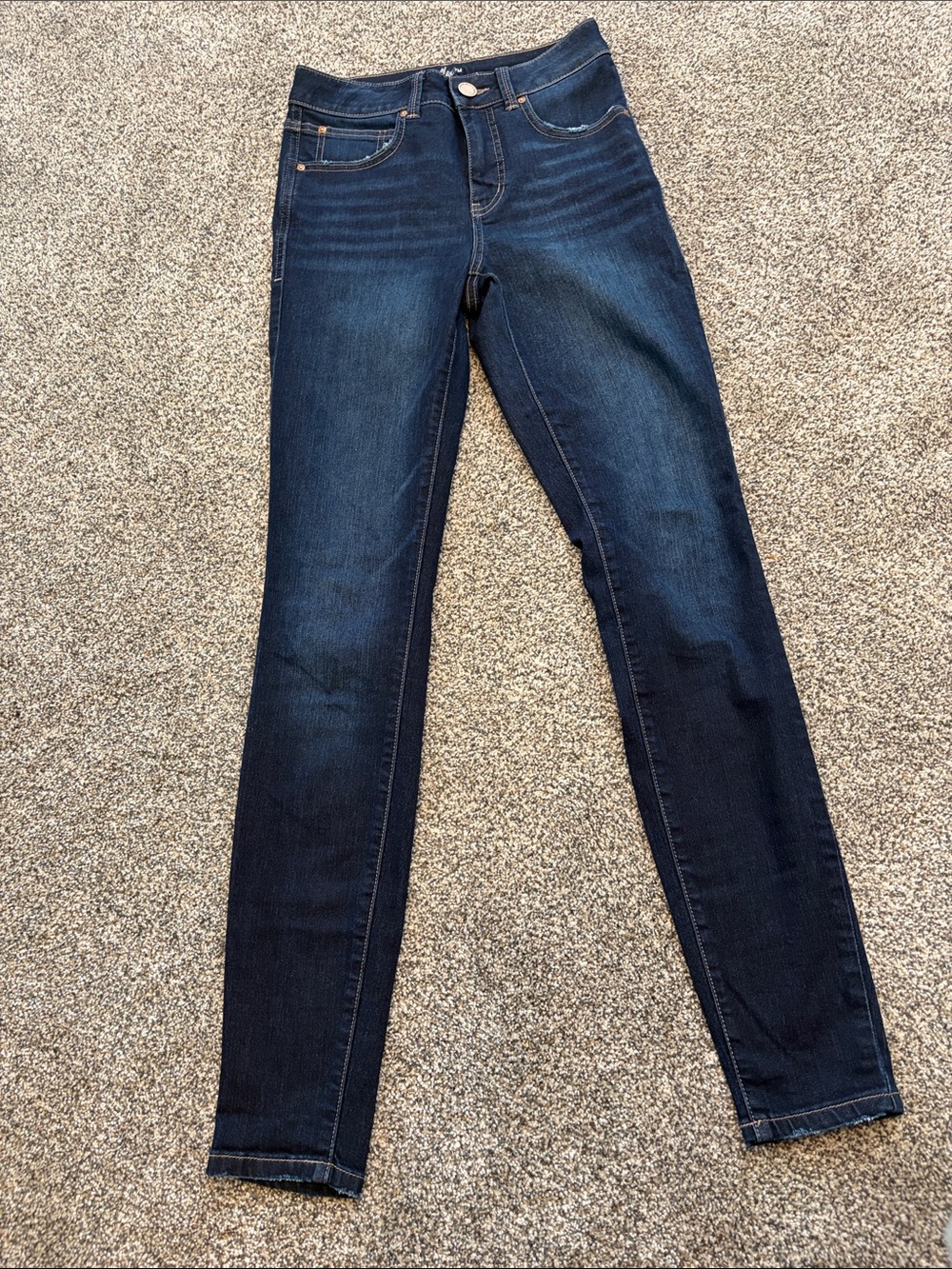 Maurices Dark Blue Skinny Jeans